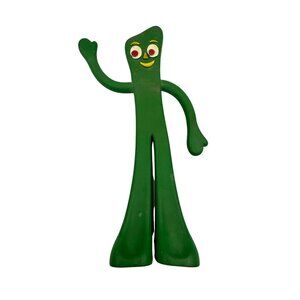 Gumby Rubber Dog Chew Toy By Multipet - Green - Durable & Fun For Pets